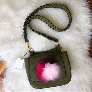Anthropologie “Jules Kae” Green Crossbody